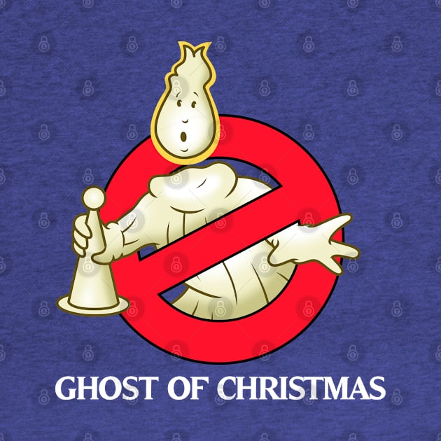 Ghost Of Christmas 80's Retro Ghost Movie Charles Dickens A Christmas Carol Parody by BoggsNicolas